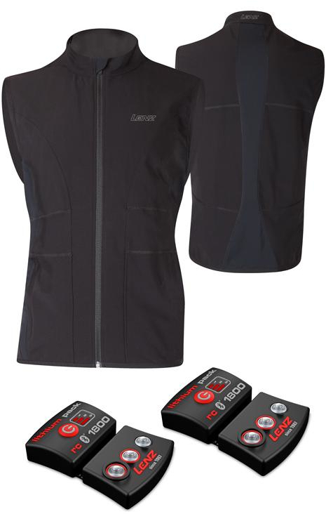Lenz Lithium Pack rcB 1800 Bluetooth + 1.0 Heatable Vest, black, Size S, black, Size S