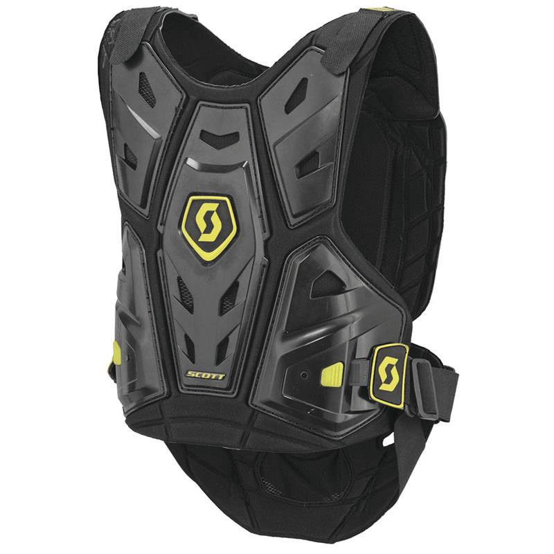 Scott Commander Brustpanzer Junior 2015, schwarz-grün, Größe XS, schwarz-grün, Größe XS