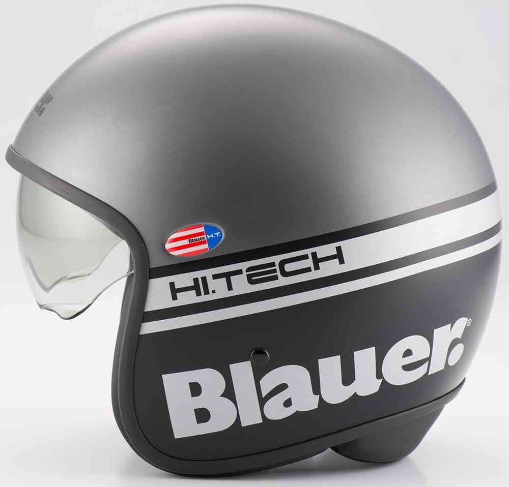 Blauer Pilot 1.1 Lightgrey Matt ジェットヘルメット