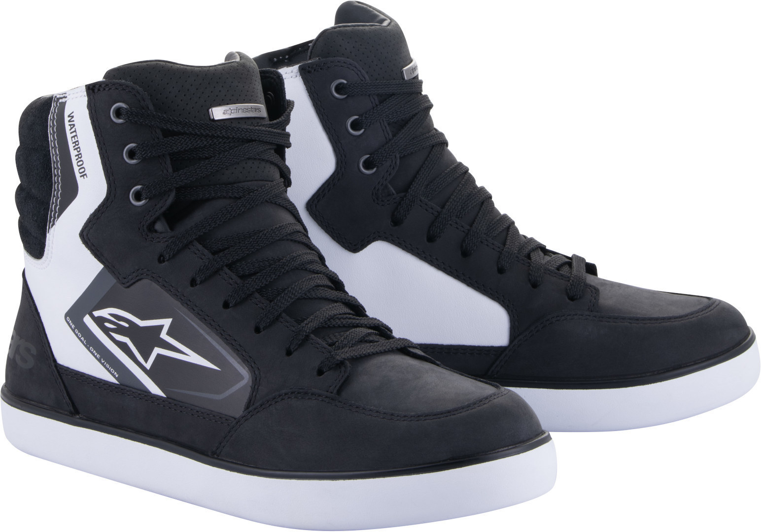 Alpinestars J-6 Водонепроницаемая обувь Черный/Белый/Серый 14 (48) 