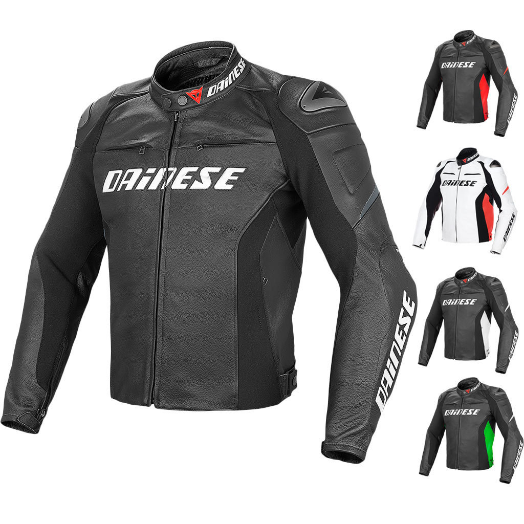 Dainese Racing D1 Motorcykel læderjakke