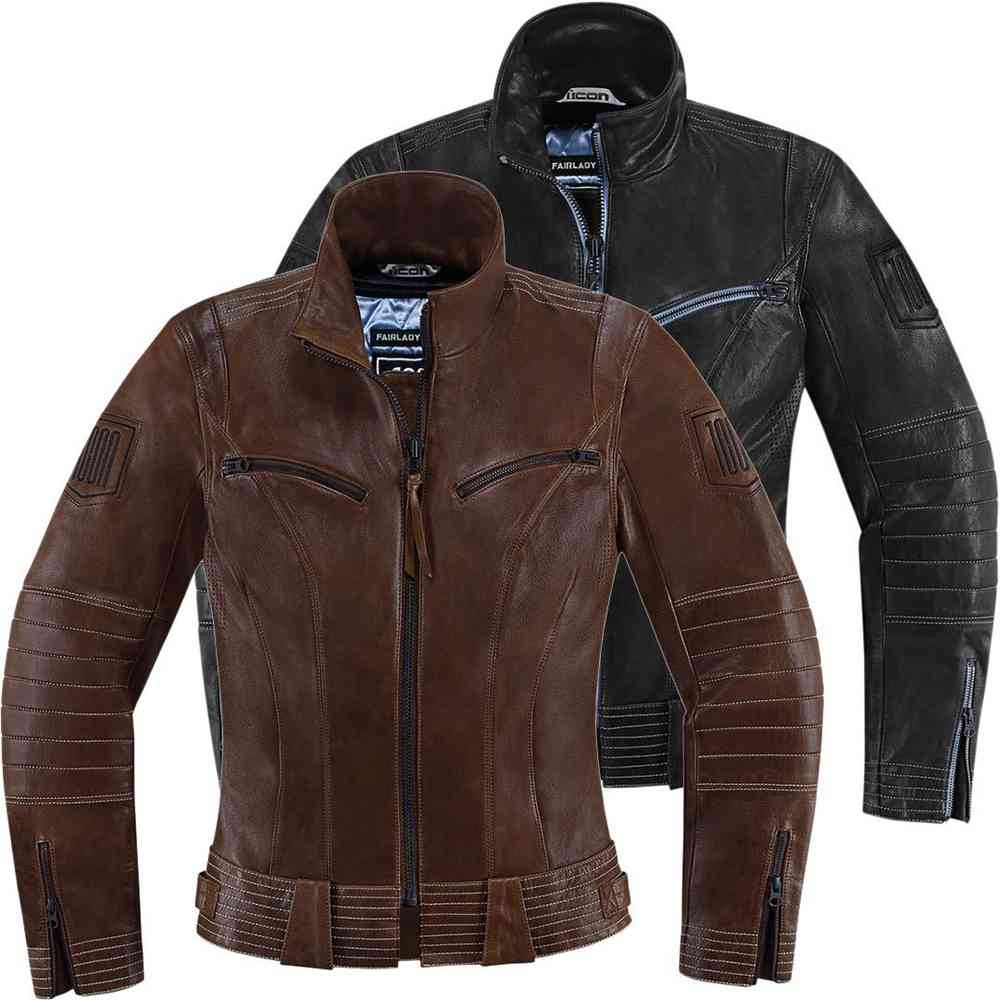ICON 1000 Fairlady Ladies Leather Jacket