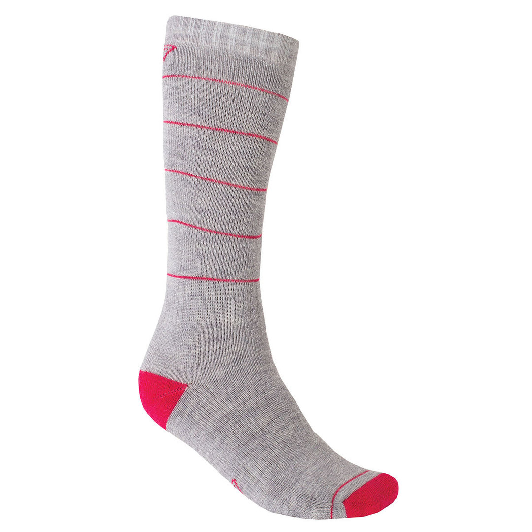 Klim Hibernate Ladies Socks, grey-red, Size S for Women, grey-red, Size S for Women
