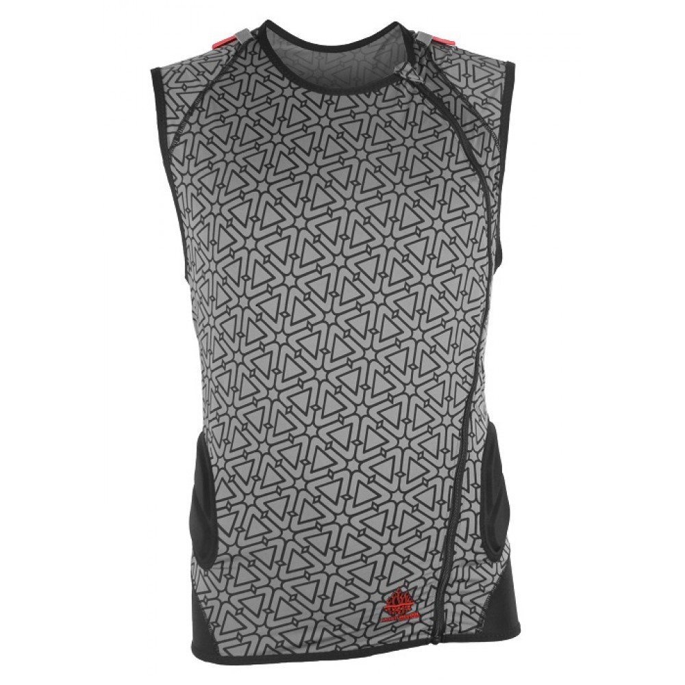 Leatt 3DF Body Protector Vest, black-grey, Size 2XL, black-grey, Size 2XL