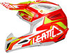 Leatt GPX 5.5 モトクロス ヘルメット オレンジ/イエロー/ホワイト