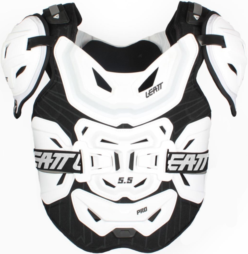 Leatt Chest 5.5 Pro Brustprotektor, weiss, Größe S M L XL, weiss, Größe S M L XL