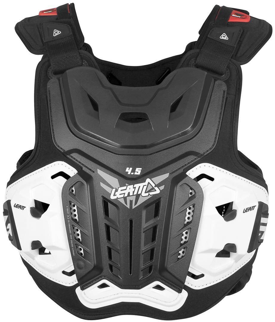 Side view of Leatt 4.5 Chest Protector, black, Size S M L XL for Men