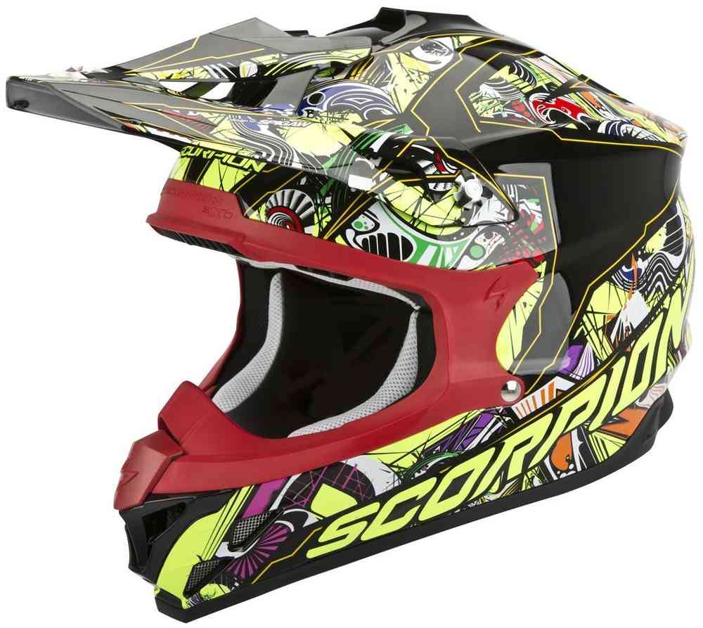 Scorpion VX-15 Evo Air Vector Cross Helmet