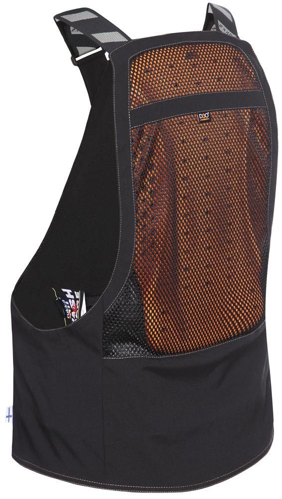 Rukka Cepi Protektoren Weste, schwarz-orange, Größe 2XL, schwarz-orange, Größe 2XL