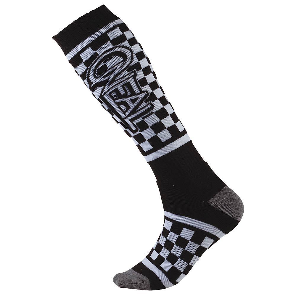 Oneal Pro Victory Motocross Socks, black-grey, black-grey, Size One Size