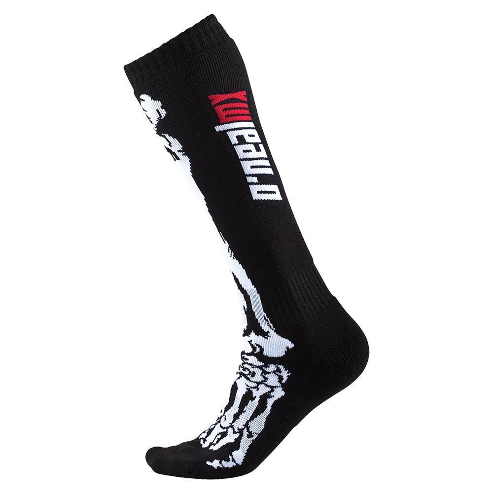 Oneal Pro XRay Motocross Socks, black-white, black-white, Size One Size
