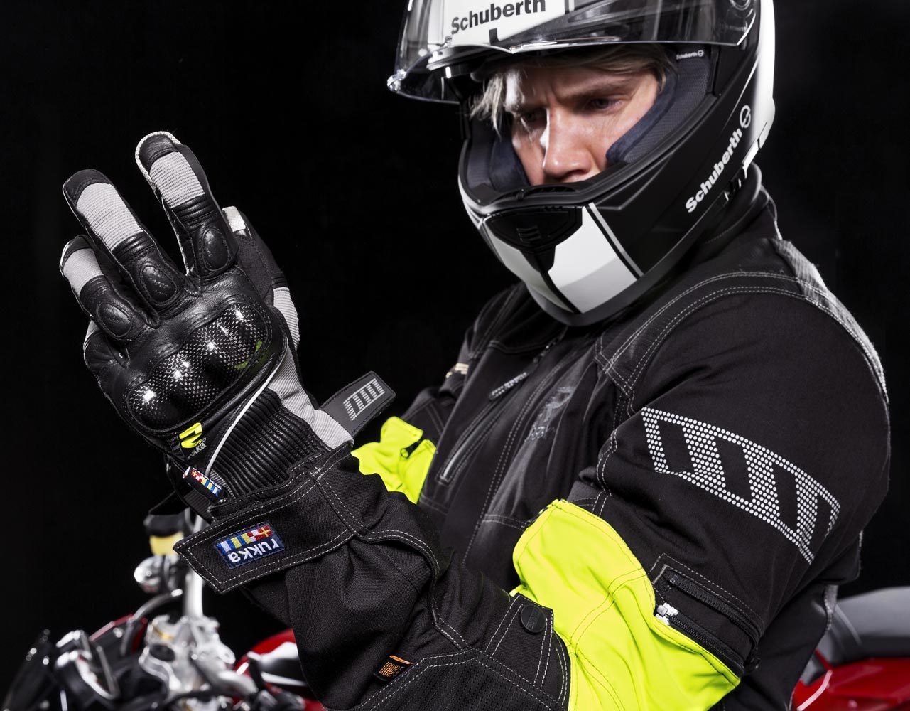Photos - Other for Motorcycles Rukka Ceres Gore-Tex Motorcycle Gloves, black-grey, Size XS for Men 