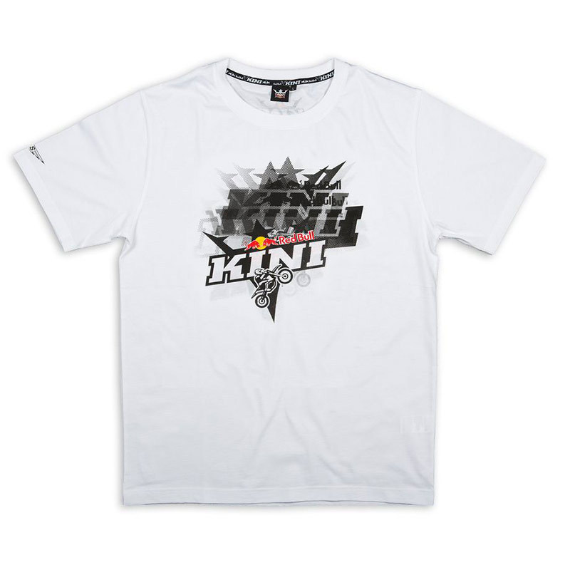 Kini Red Bull Crashed T-Shirt, weiss, Größe 2XL, weiss, Größe 2XL