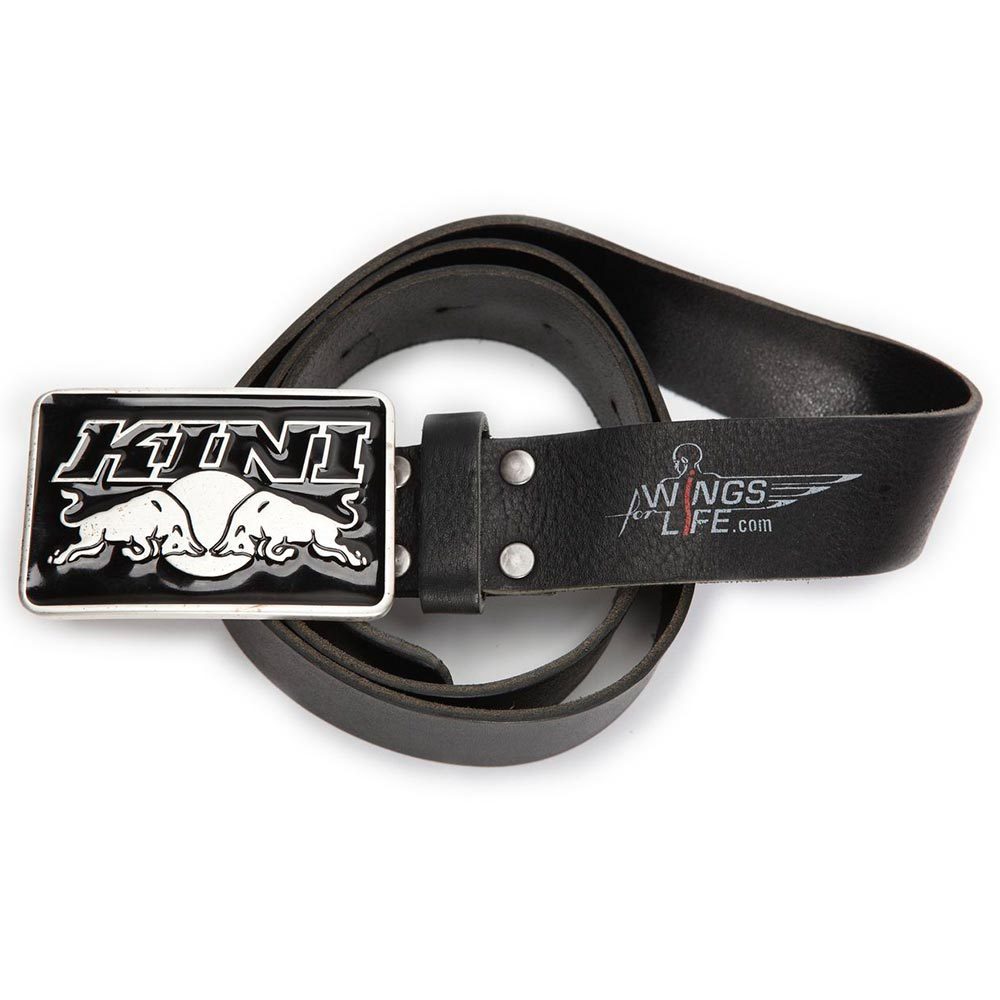 Kini Red Bull Leather Belt, black, Size 95 cm, black, Size 95 cm