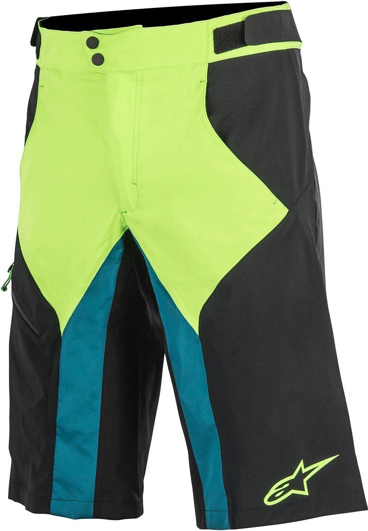 Alpinestars Outrider Bicycle Shorts, black-green, Size 40, black-green, Size 40