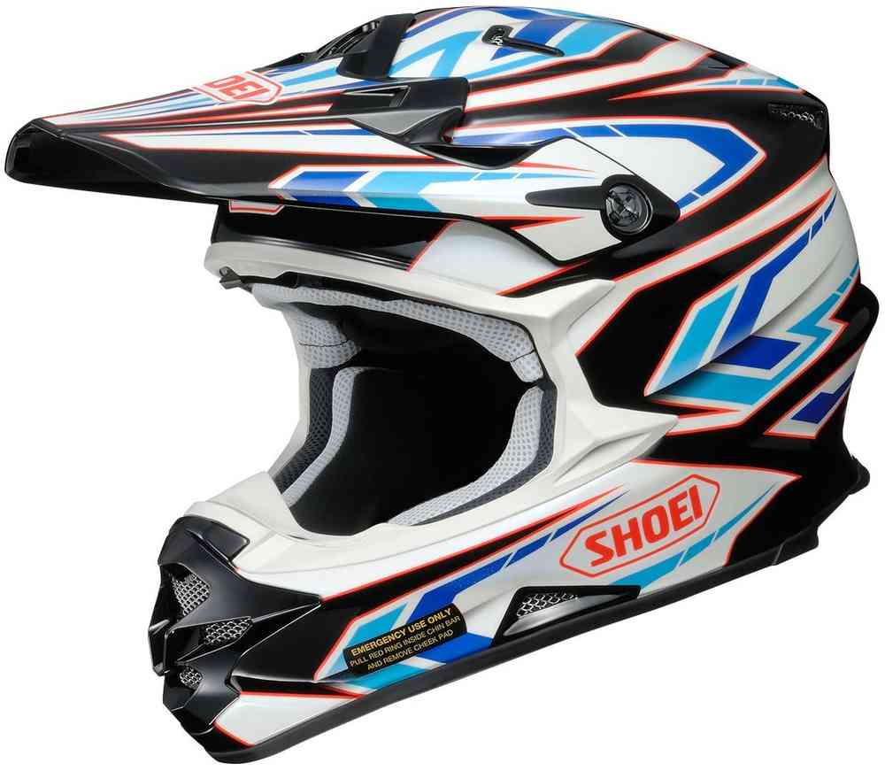 Shoei VFX-W Block-Pass Motocross Helm