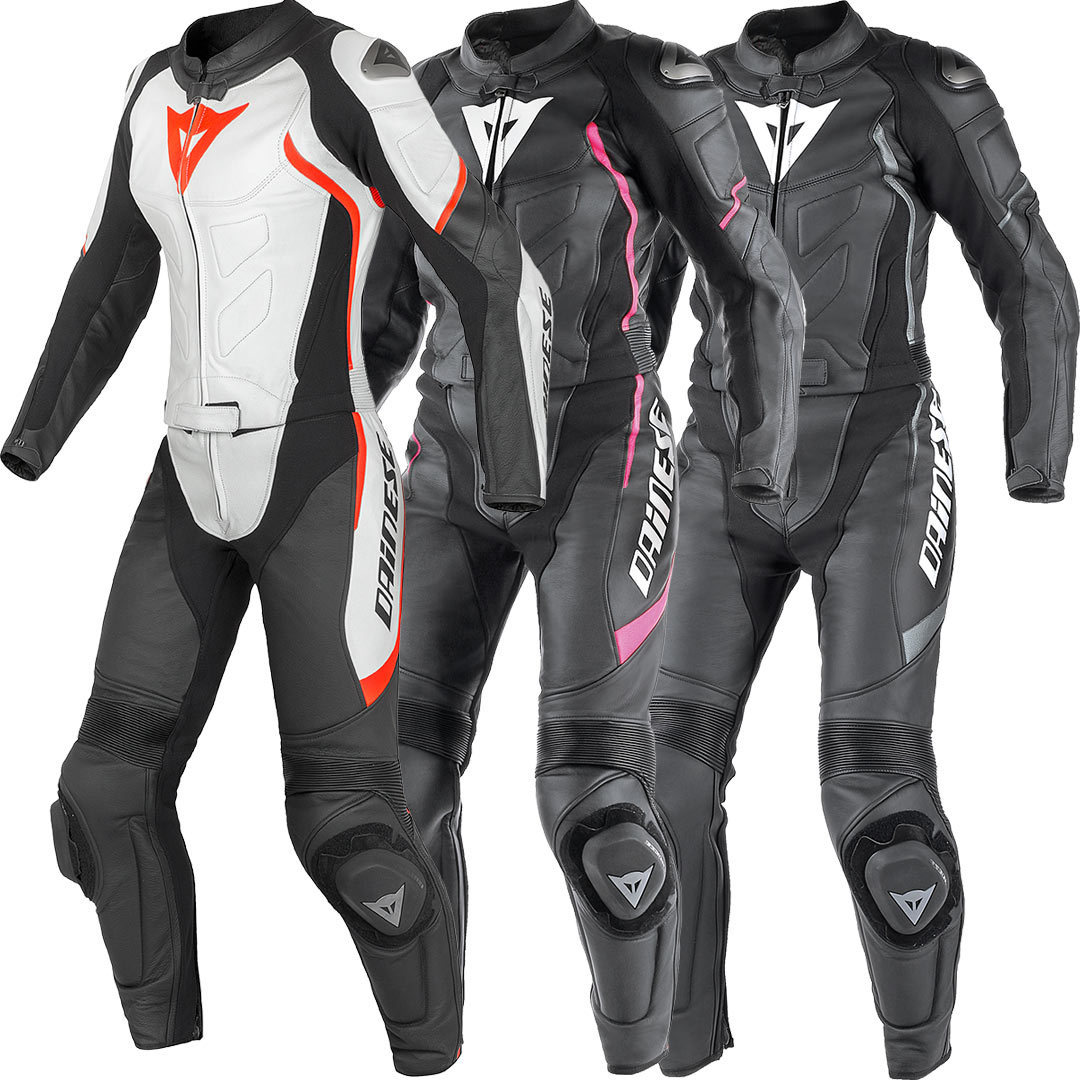 Dainese Avro Div. D1 Two Piece Ladies Motorcycle Leather Suit