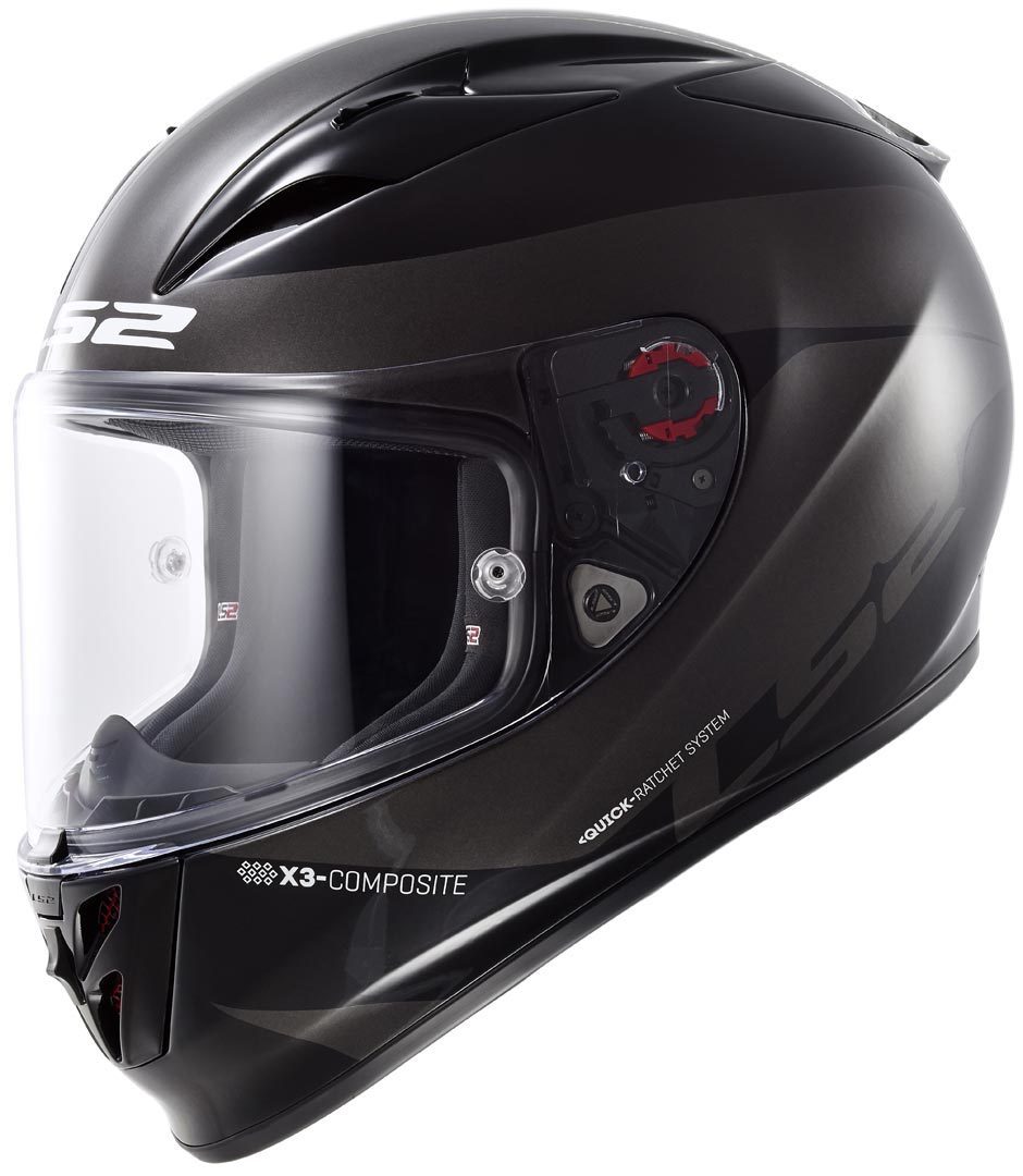 LS2 FF323 Arrow R Comet Helmet, black-grey, Size 2XL, black-grey, Size 2XL