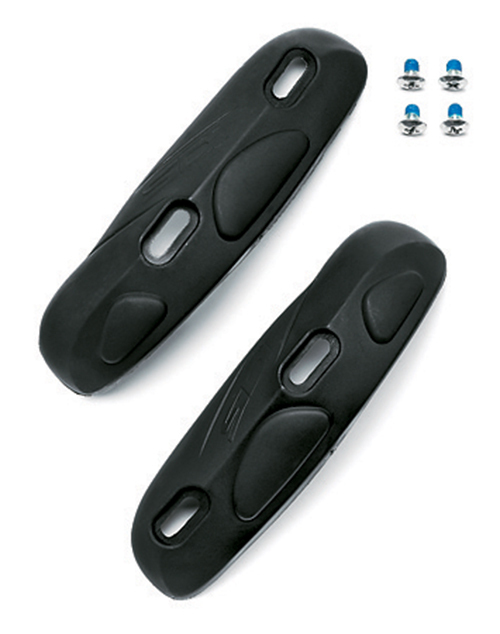 SIDI VR Nylon Scuff Pad Schleifer, schwarz, schwarz