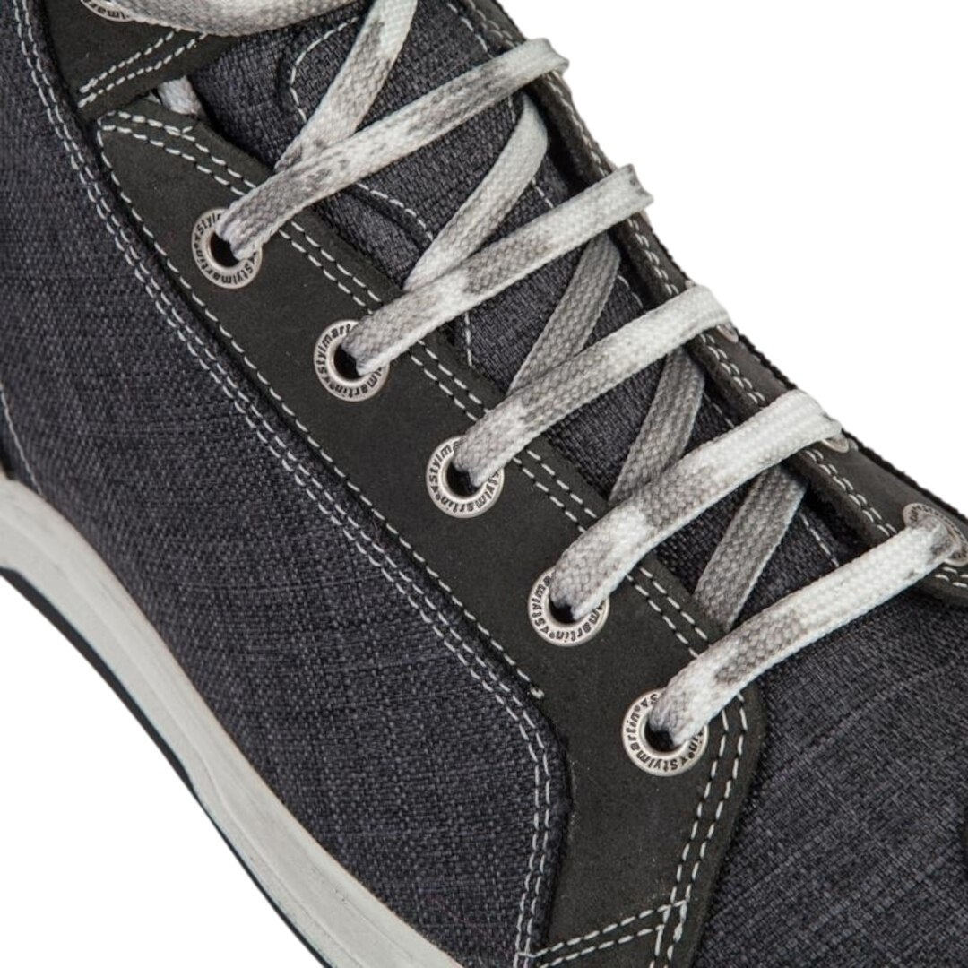 Side view of Stylmartin Kansas Motorcycle Shoes, blue, Size 47 for Men