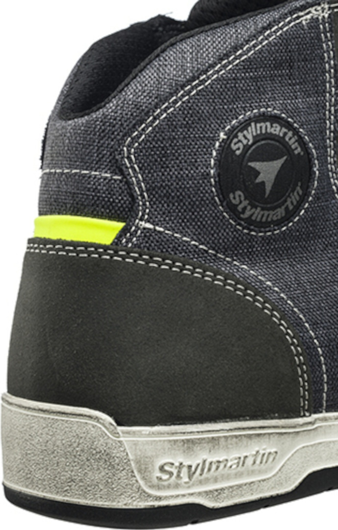 Side view of Stylmartin Kansas Motorcycle Shoes, blue, Size 47 for Men