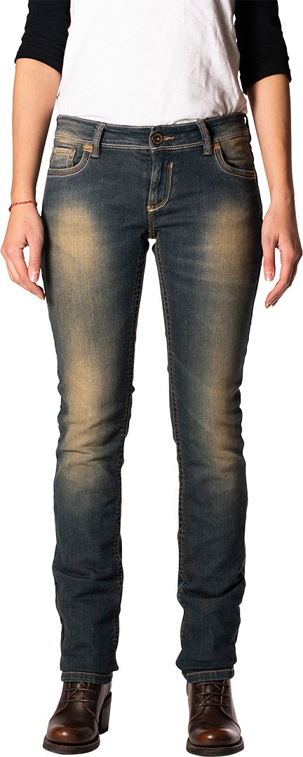 Image of Rokker The Diva Jeans Lady, blu, dimensione 28 per donne