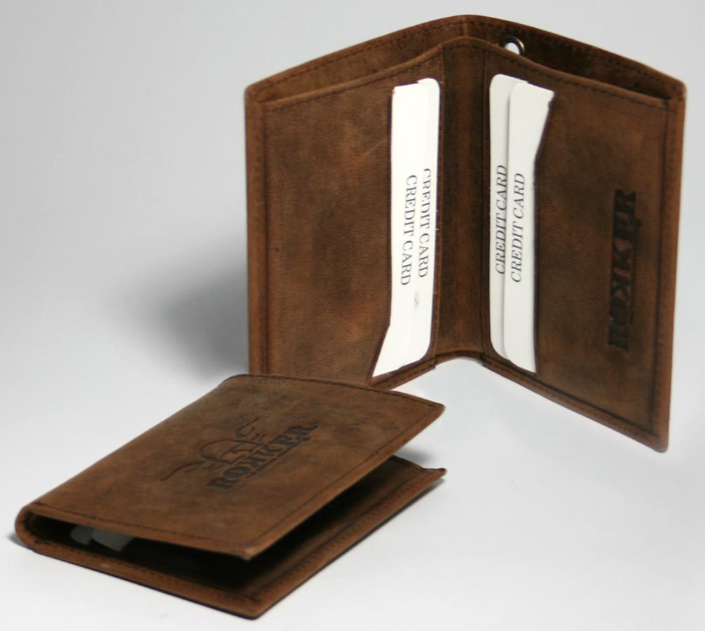 Rokker Every Day Wallet, brown, brown, Size One Size