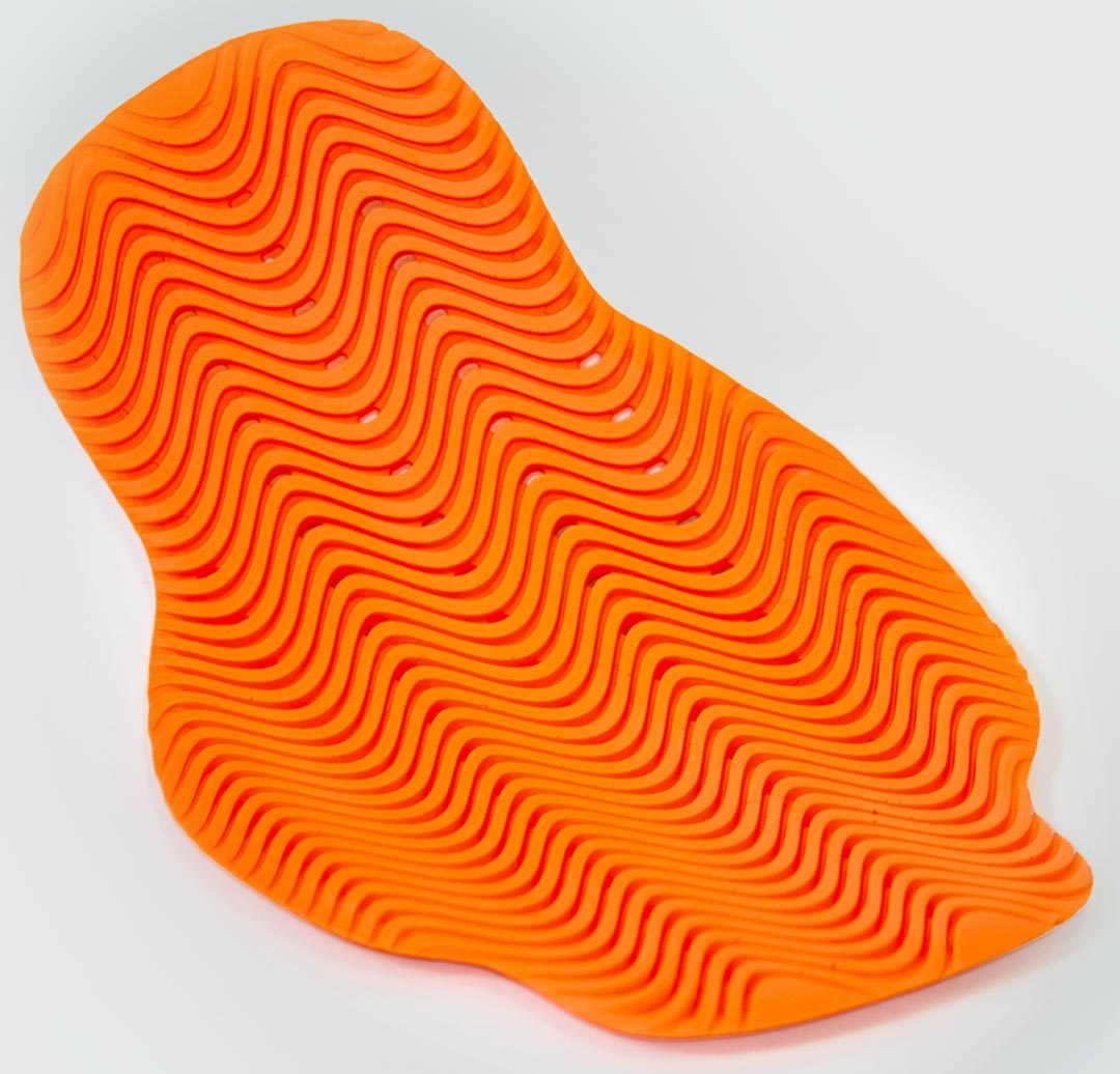 Rokker D3O Protectors Back, orange, Size M, orange, Size M