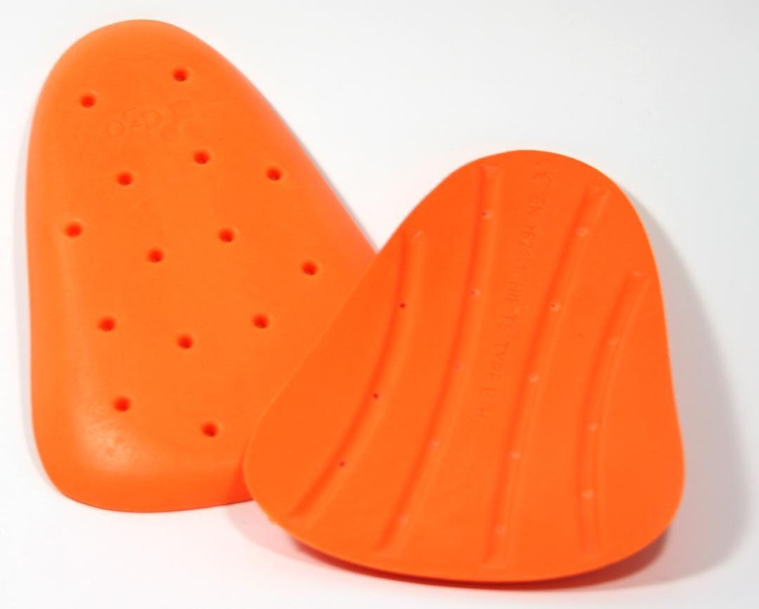 Rokker D3O Protectors Hip, orange, orange, Size One Size