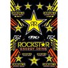 Büse FX Sponsor Sticker Kit Rockstar