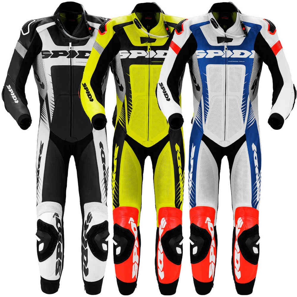 Spidi Warrior Wind Pro ワンピース オートバイの革のスーツ