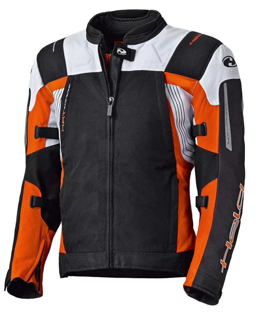 Held Antaris Motorcycle Textile Jacket, black-orange, Size XS, black-orange, Size XS