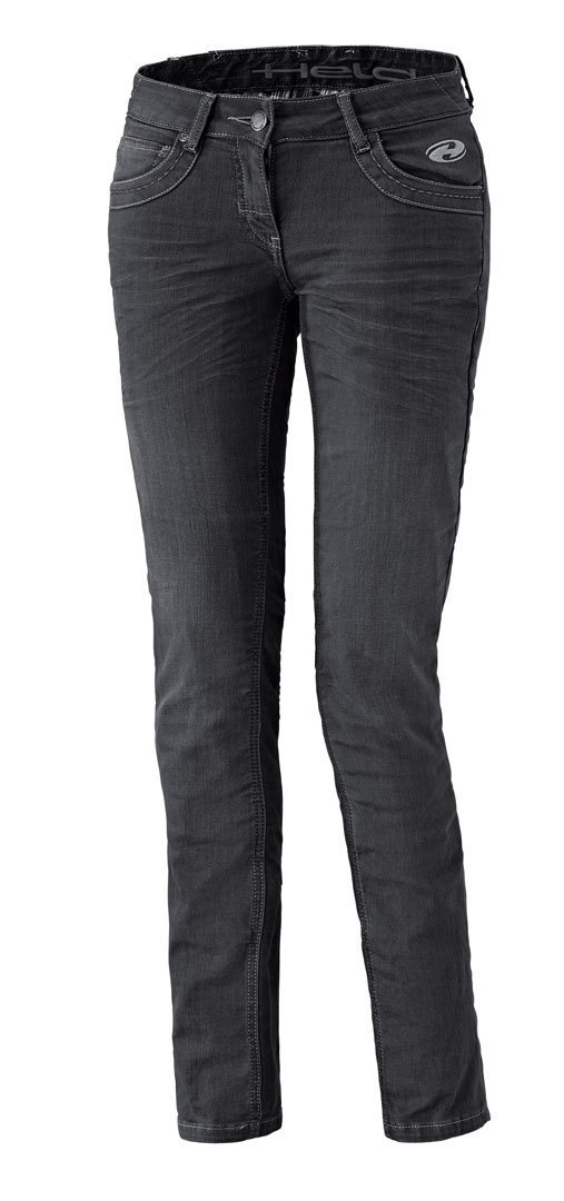 Held Hoover Ladies Motorcycle Jeans Pants, black-blue, Size 3XL for Women, black-blue, Size 3XL for Women