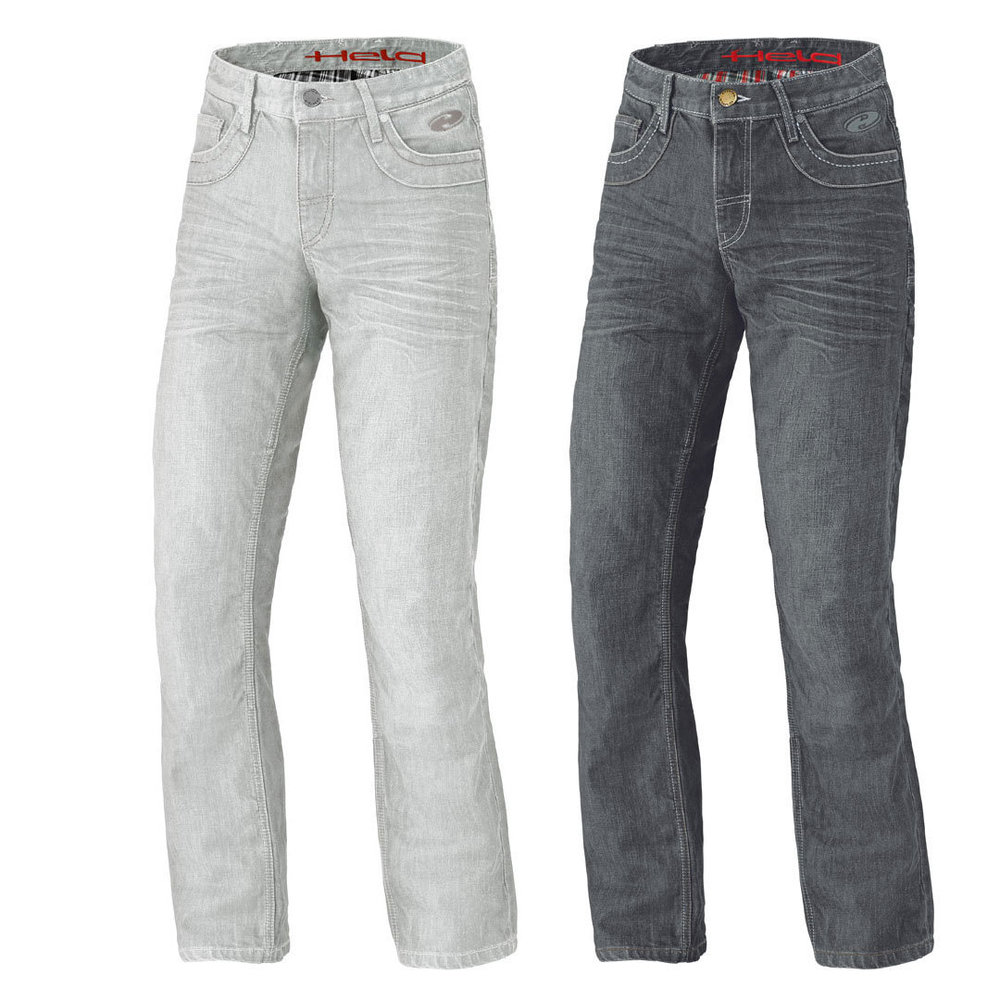 Held Hoover Stretch Calça Jeans da motocicleta