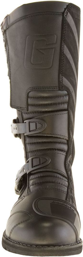 Side view of Gaerne G-Midland Gore-Tex Motorcycle Boots, black, Size 48 for Men