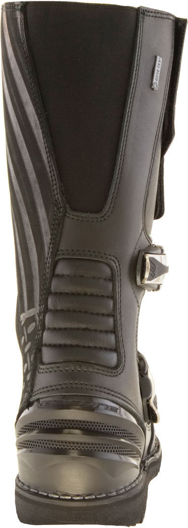 Side view of Gaerne G-Midland Gore-Tex Motorcycle Boots, black, Size 48 for Men