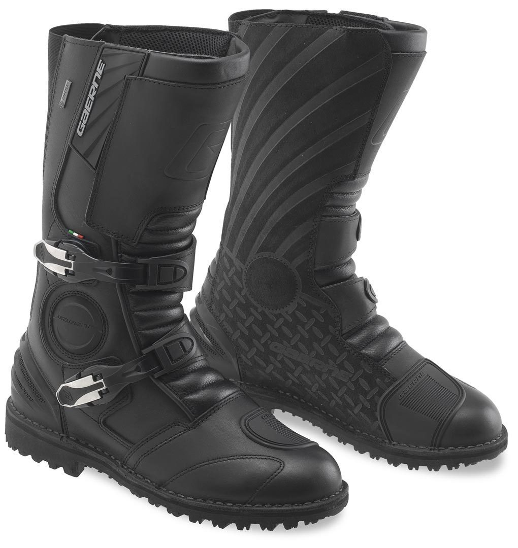 Gaerne G-Midland Gore-Tex Motorcycle Boots, black, Size 38, black, Size 38