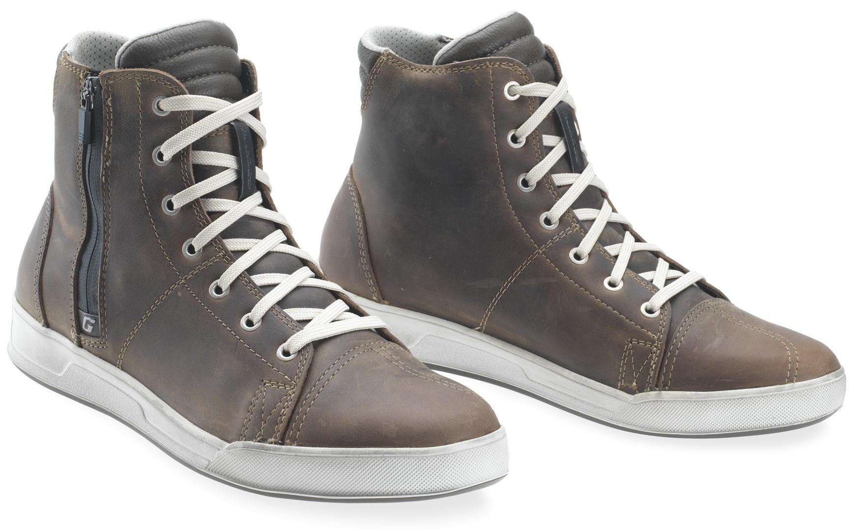 Gaerne Voyager Aquatech Oiled Motorcycle Shoes, brown, Size 41, brown, Size 41