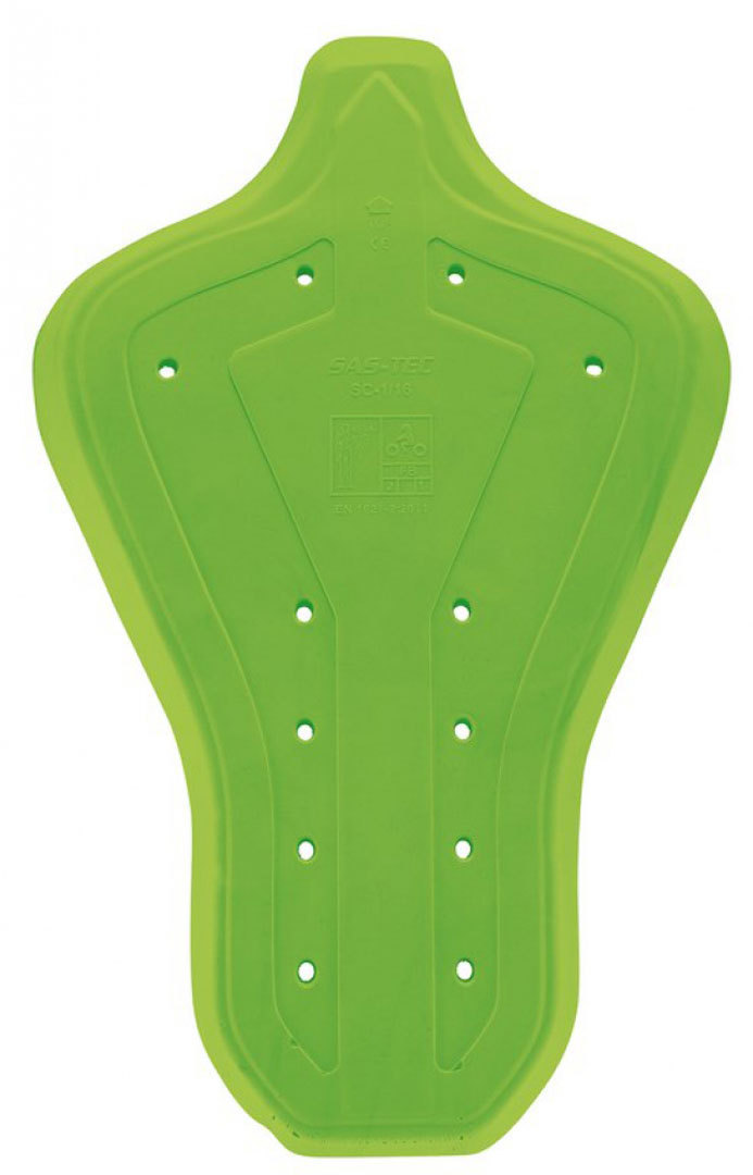 Held Quattrotempi Back Protector, green, Size S, green, Size S
