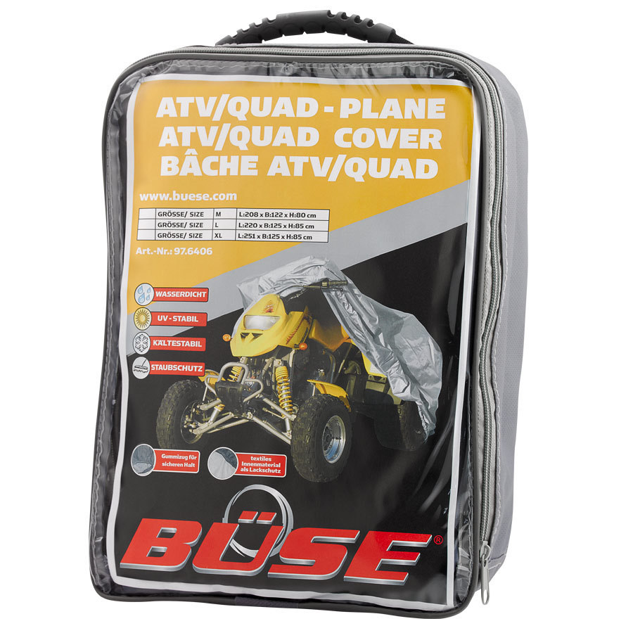 Photos - Other for Motorcycles Buse Büse ATV / Quad Outdoor Cover, black, Size XL for Men 