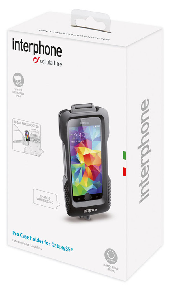 Interphone GALAXY S5 Holder - Non Tubular