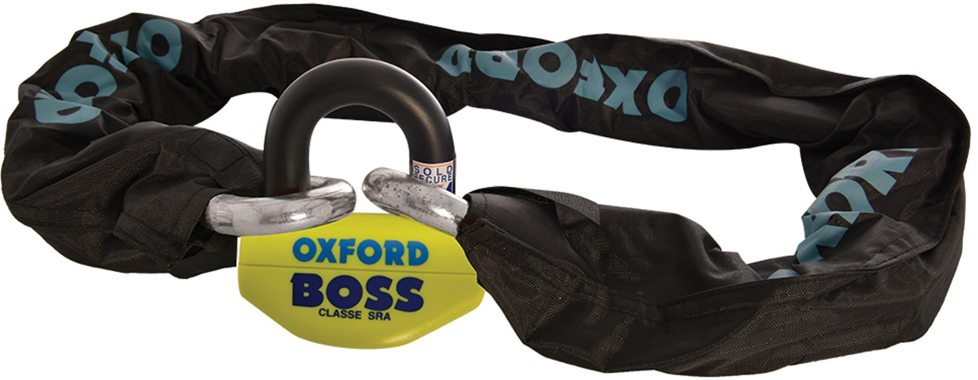 Side view of Oxford Big Boss 16 mm Chain Lock, Size 120 cm for Men