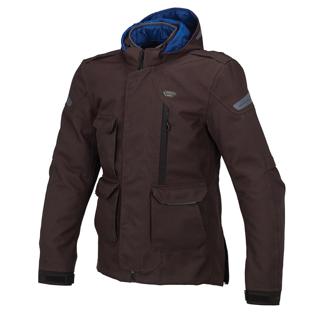 Macna Domus Motorcycle Textile Jacket, brown, Size S, brown, Size S