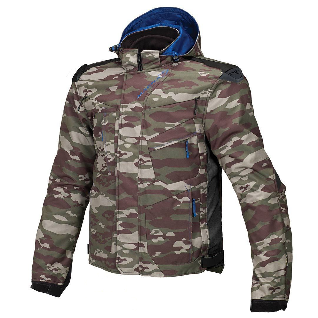 Macna Redox Motorcycle Textile Jacket, green, Size XL, green, Size XL