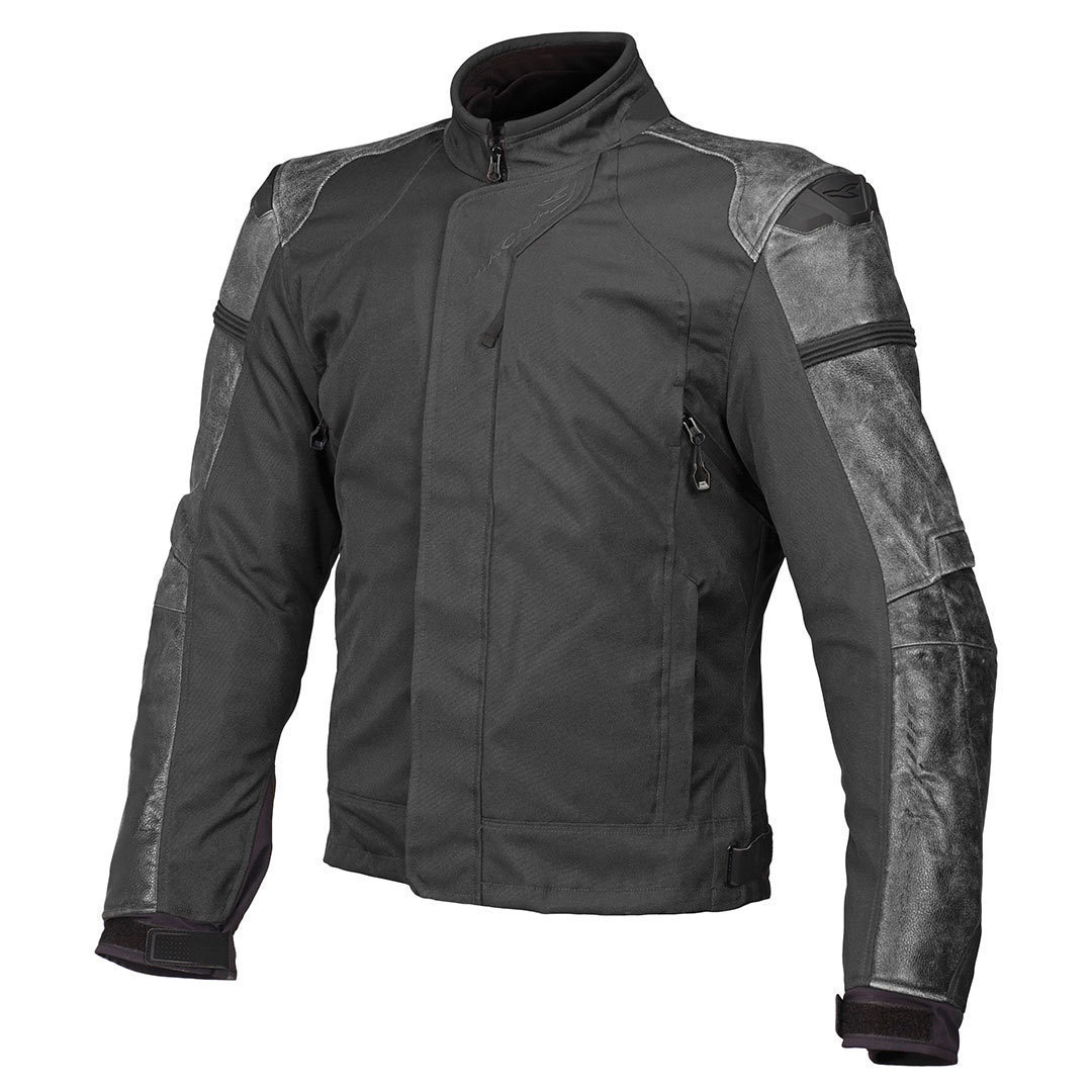 Macna Clash Textile/Leather Jacket, black, Size S, black, Size S