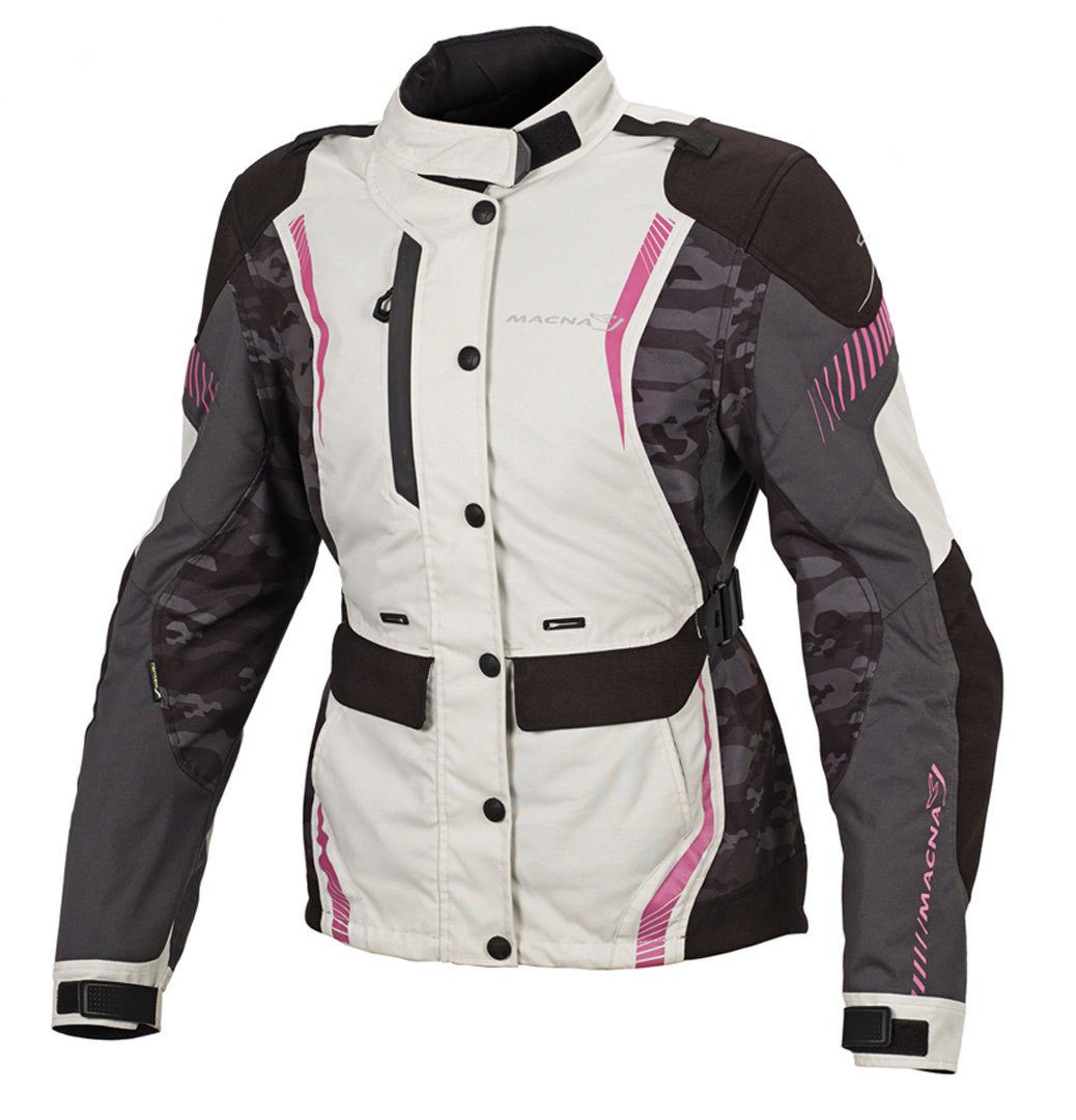 Macna Beryl Ladies Textile Jacket, pink, Size XS for Women, pink, Size XS for Women