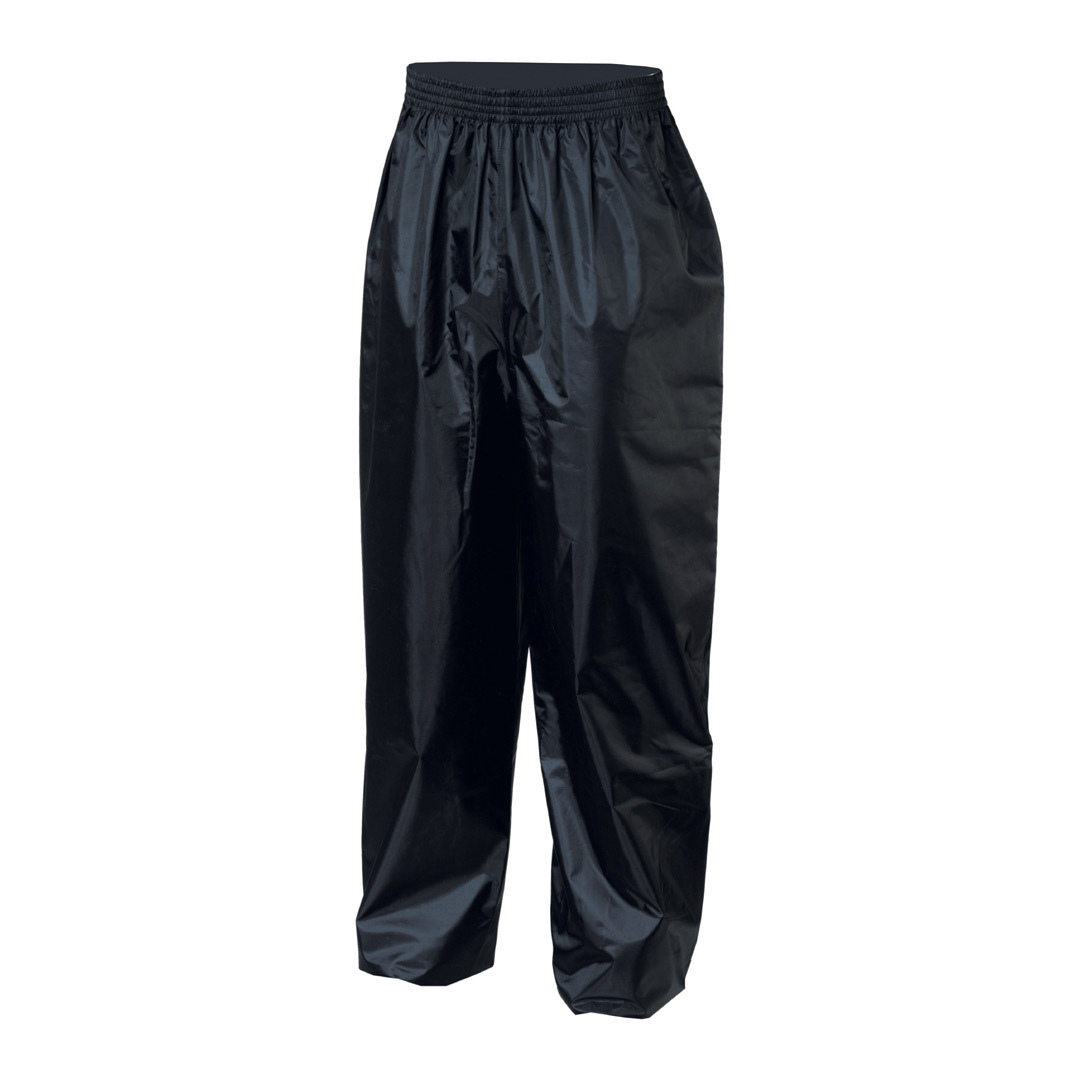 IXS Crazy Evo Rain Pants, black, Size 2XS, 2XS Black unisex