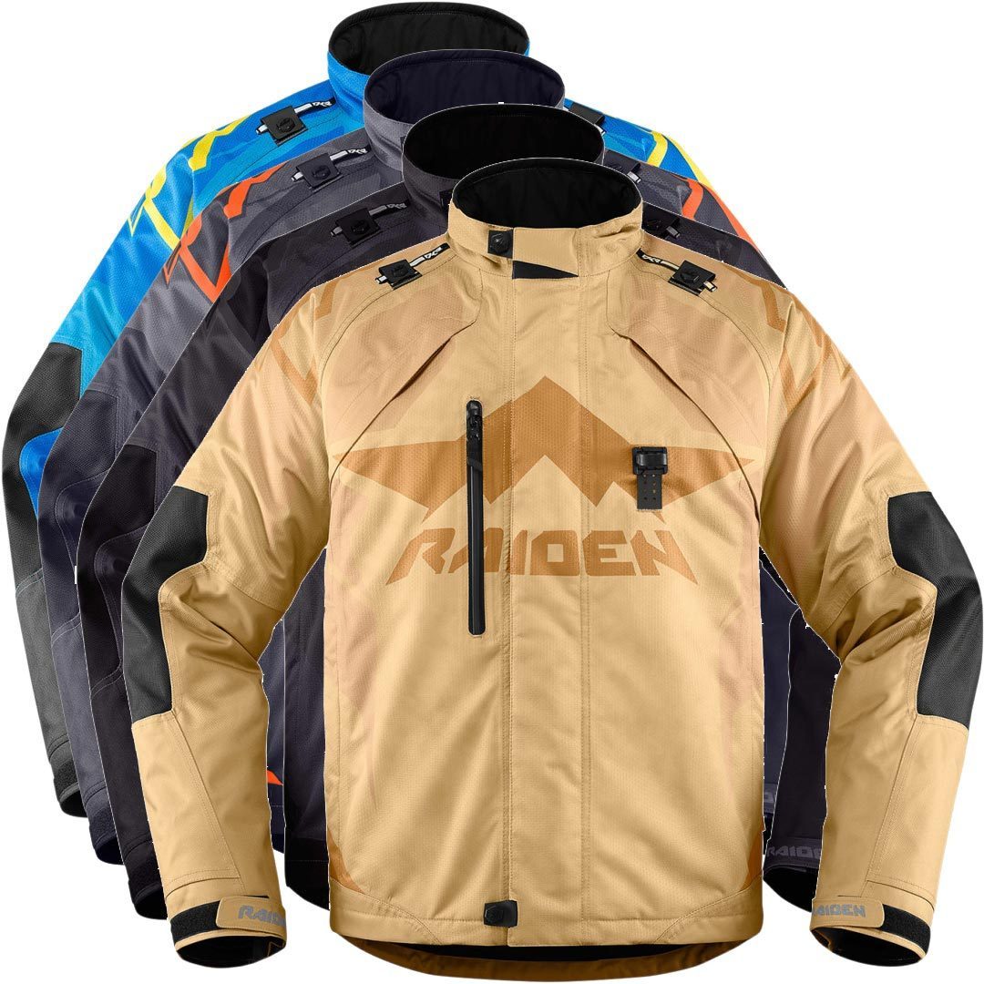 Icon raiden on sale dkr jacket tan