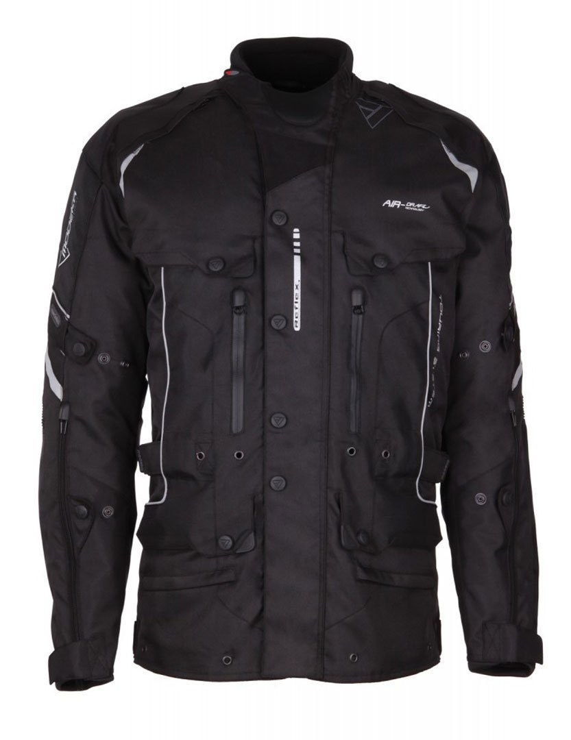 Modeka Flagstaff Evo Textile Jacket, black, Size XS, black, Size XS
