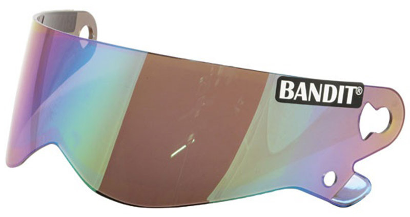 Bandit X2 Забрало Радужный иридий 